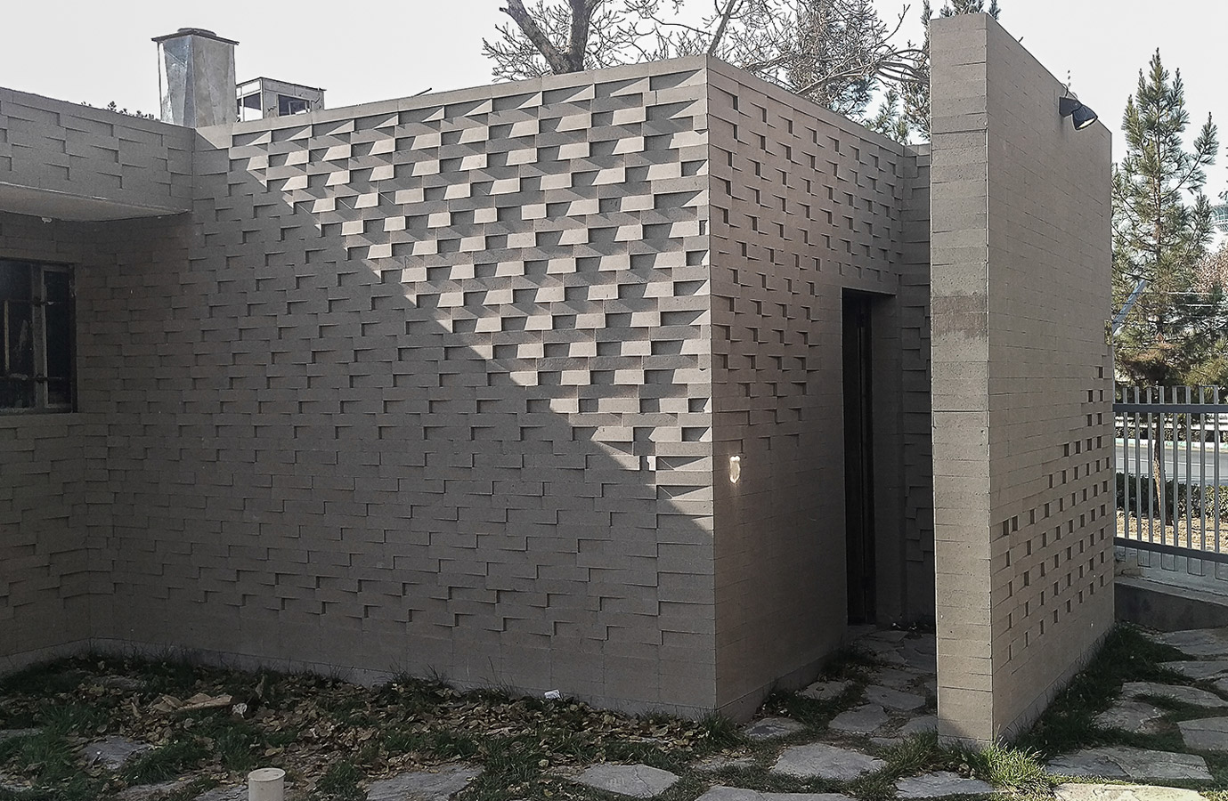 طراحی نما با آجر پارامتریک